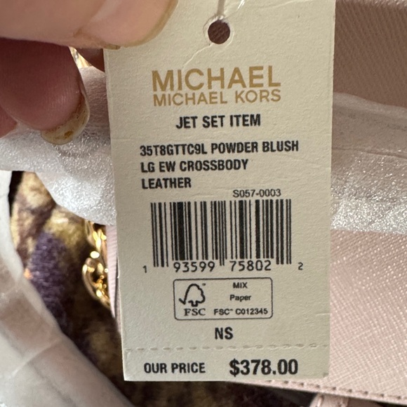 Michael Kors Blush Crossbody Bag - Picture 9 of 9